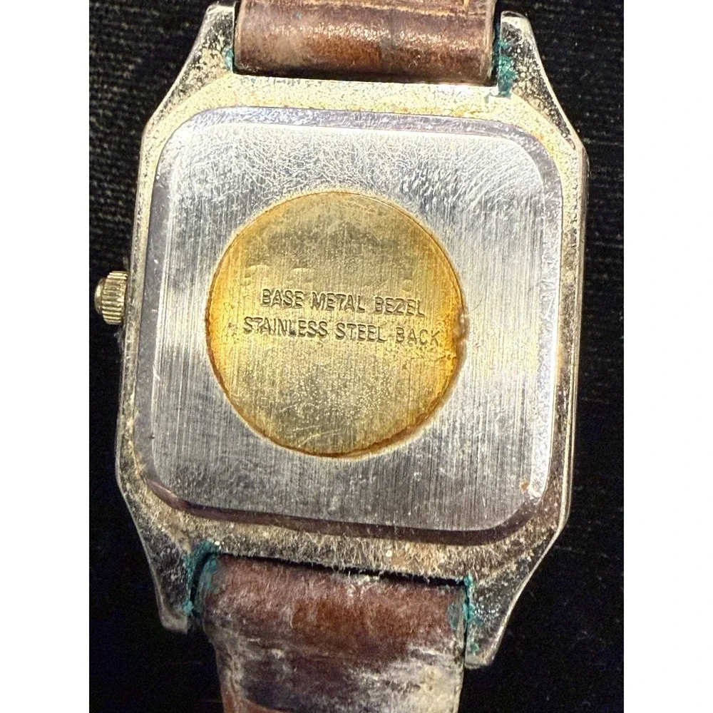 Lot of 2 Vintage‎ Peugeot Quartz Watches – Gold Tone, For Repair/Parts